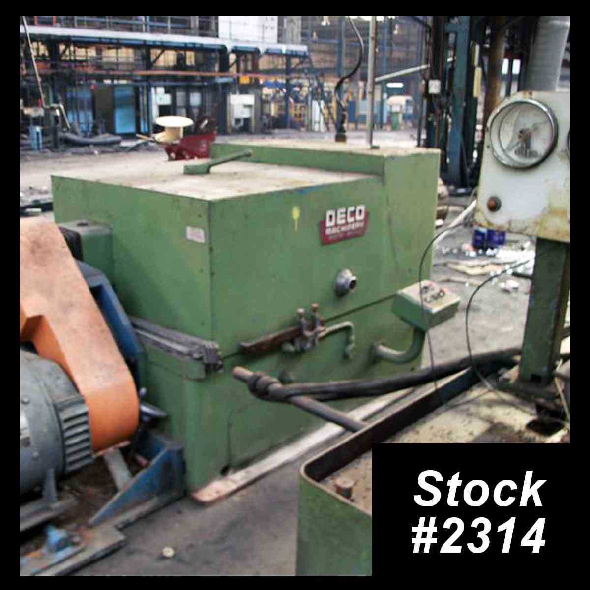 Embossing Rolling Mill Line For Sale Used 73/8" DECO MACHINERY
