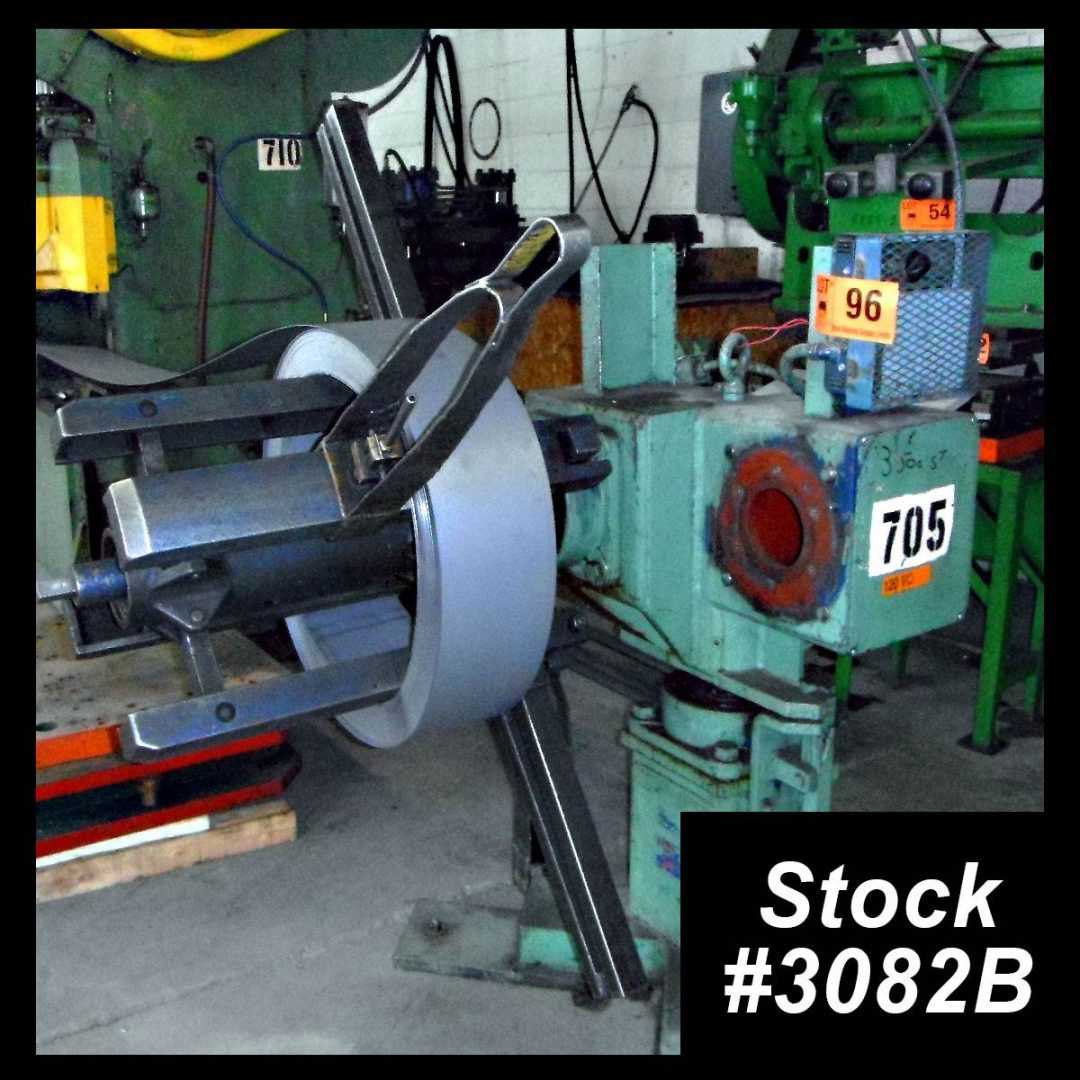 Decoiler / Uncoiler Machines For Sale, Sheet Metal Reels