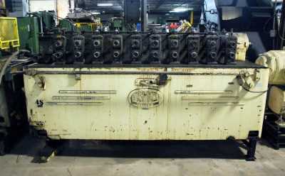 tishken rollformer with straightener stand 2953