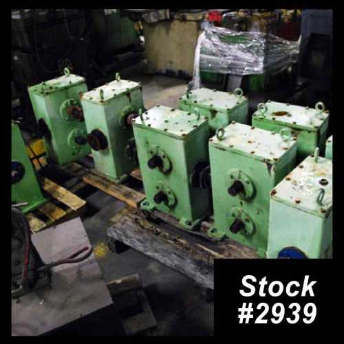 Used YODER Gearboxes, (10), Perrysburg, Ohio