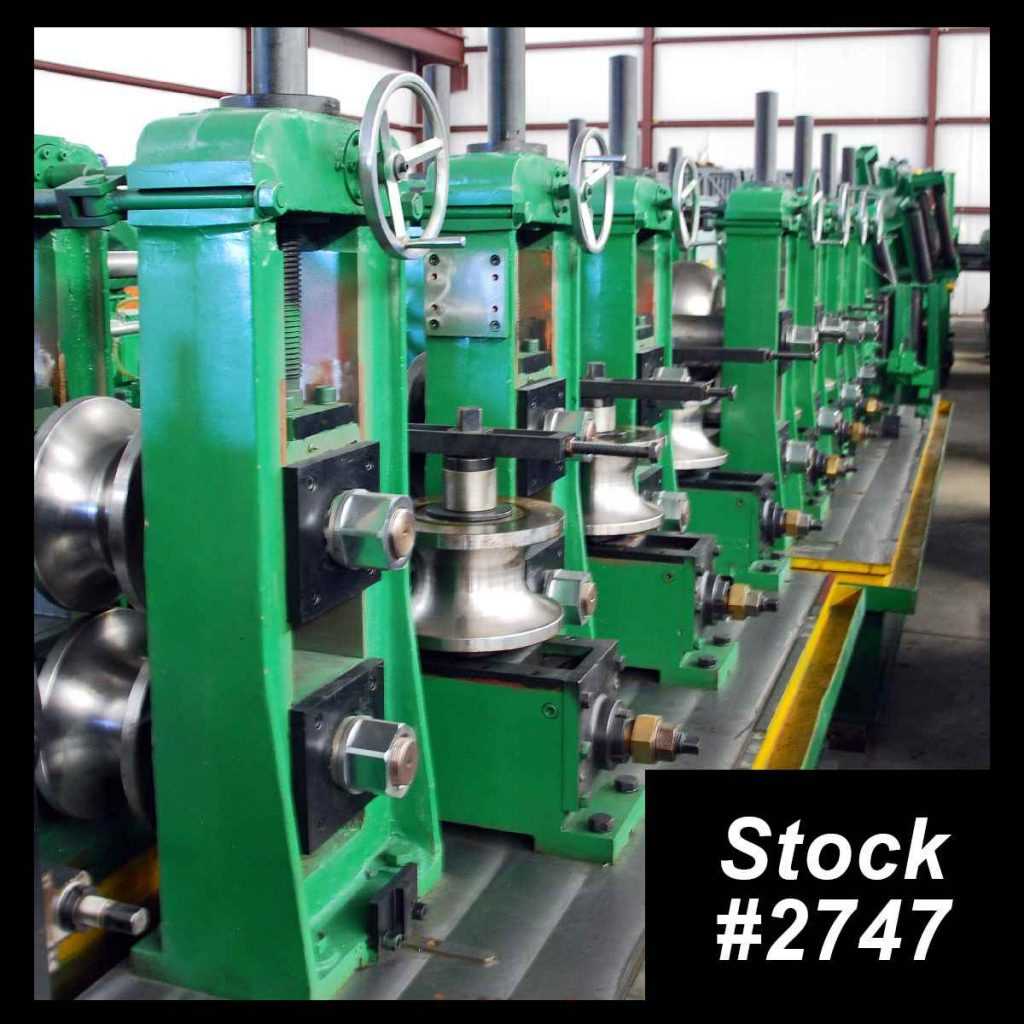 Tube Mill Machine Inventory, Stainless Steel Tubing Mills for Tubes & Pipes
