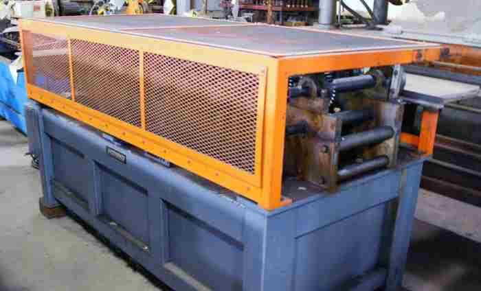 10 Stand x 1-3/8 x 12 LOCKFORMER #L-810 Rollformer