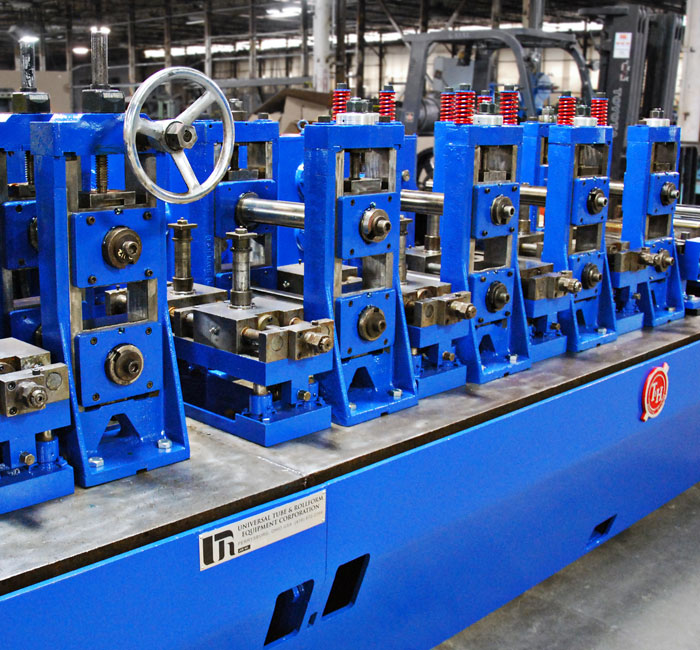 3″ Tube Mill Line For Sale, T&H  Model Number WU-25, High Frequency Tube Mill
