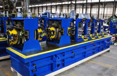 New Tube Mill USA Double Turksheads on Sizing Mill