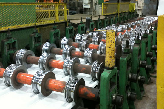 16 Stand x 3″ x 50″ ASC Rafted Rollform Line