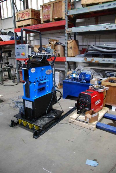 new shear and end welder