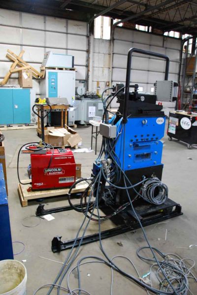 new shear and end welder