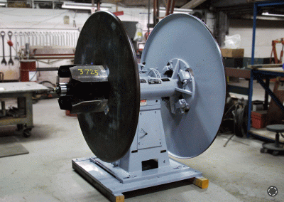 Littell Double Uncoiler - Clean and Paint