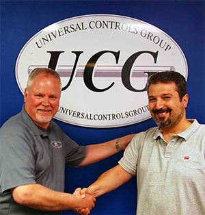 Kenneth Metzger of Universal and Basel Akel of ERWTech