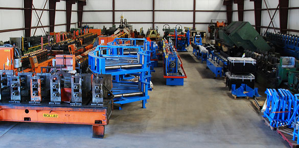 Universal Tube & Rollform Machine Shop and Warehouse