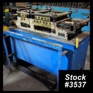 16 ROLL STOCK STRAIGHTENER 3537