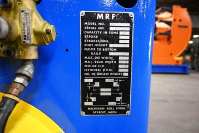 30 Ton Cut-Off Press