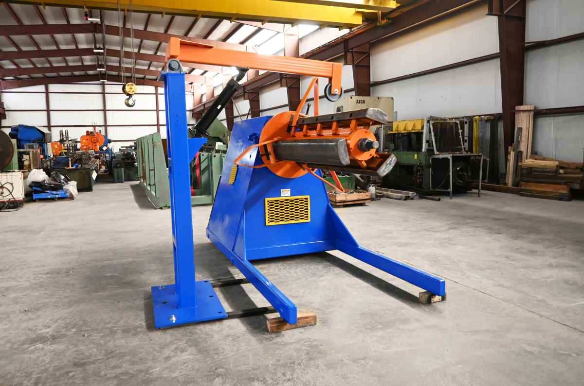 COE CPR 100 60 Uncoiler with Hold down Arm